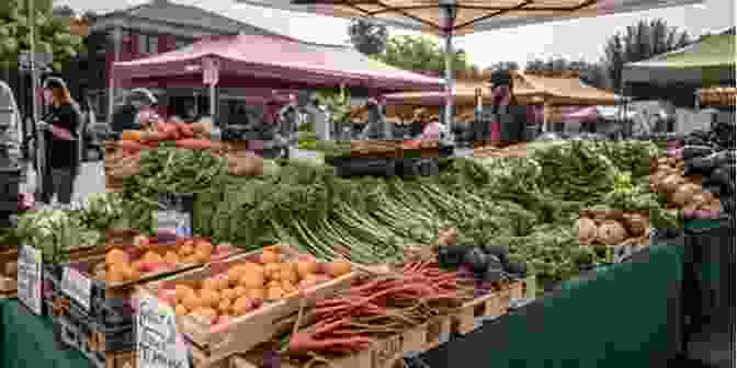 A Bustling Farmers' Market, With Vendors Selling Fresh Produce, Bread, And Other Local Goods Hippie Food: How Back To The Landers Longhairs And Revolutionaries Changed The Way We Eat