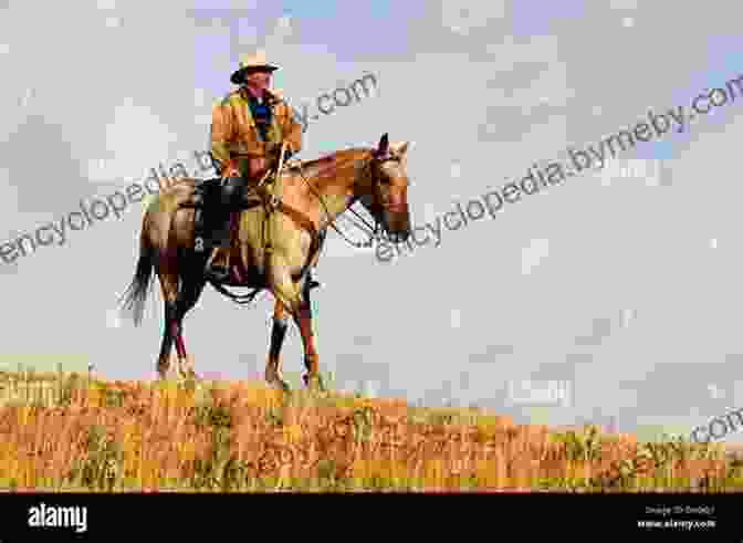 A Cowboy Riding A Horse Through A Vast, Open Prairie The Great American Cowboy: A Ride Through History