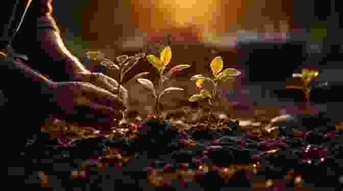 A Gardener Gently Nurturing A Young Plant, Symbolizing The Power Of Nurture In Both The Garden And Life Rosemary Verey: The Life Lessons Of A Legendary Gardener