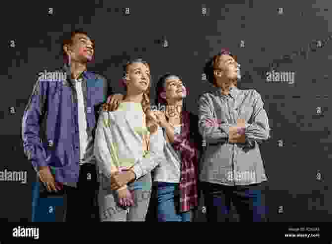 A Group Of Teenagers Standing In A Field, Looking Up At The Sky Reached (Matched 3) Ally Condie