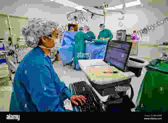 A Nurse Using A Computer In A Hospital Operating Room. Fast Facts For The ER Nurse: Emergency Department Orientation In A Nutshell