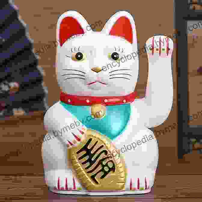 A Smiling Lucky Cat With A Raised Paw, Symbolizing Good Fortune And Prosperity Cool Japan Guide: Fun In The Land Of Manga Lucky Cats And Ramen