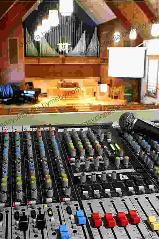 A Sound System Setup In A Church Sanctuary Sound Lighting And Video: A Resource For Worship