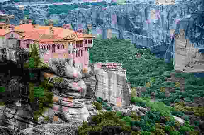 A Stunning View Of Meteora, Greece, Showcasing The Ancient Monasteries Perched On Towering Cliffs Greece: Northern Greece: Including Thessaloniki Epirus Macedonia Pelion Mount Olympus Chalkidiki Meteora And The Sporades (Bradt Travel Guides)