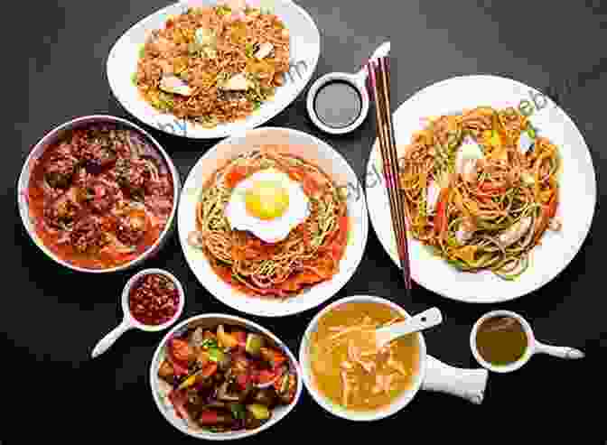 A Tantalizing Array Of Chinese Dishes, Showcasing The Diversity Of Its Culinary Traditions The Big Of China