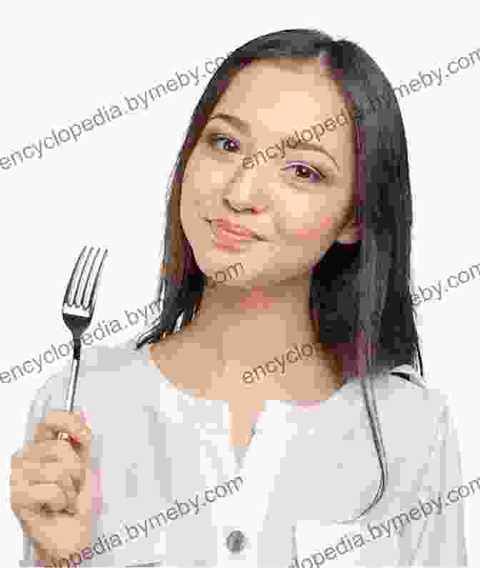 A Young Woman Holding A Fork And Smiling Fed White And Blue: Finding America With My Fork