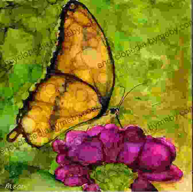 Alcohol Ink Painting Of A Butterfly Alcohol Inks Projects: Everyone S Favorite Alcohol Ink Crafts And Ideas: Alcohol Inks Based Projects