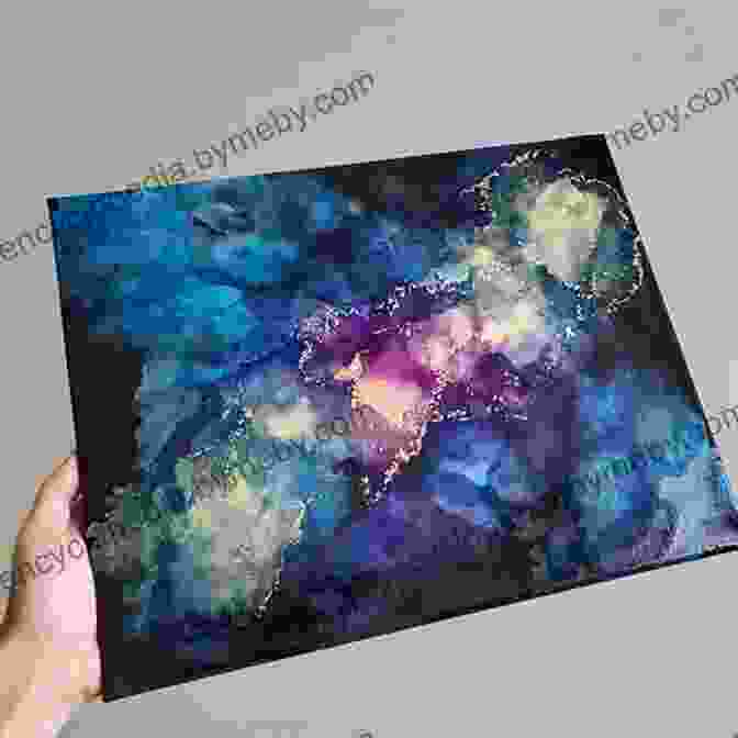 Alcohol Ink Painting Of A Galaxy Alcohol Inks Projects: Everyone S Favorite Alcohol Ink Crafts And Ideas: Alcohol Inks Based Projects