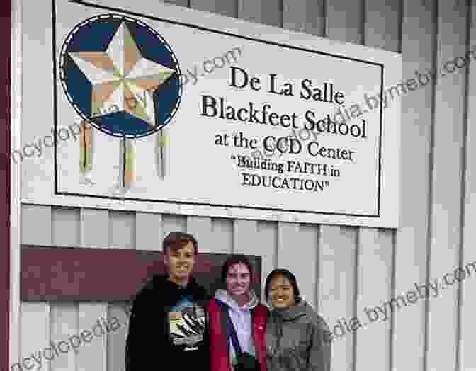 Blackfeet Children Attending School, Symbolizing The Importance Of Education For The Community Brothers On Three: A True Story Of Family Resistance And Hope On A Reservation In Montana