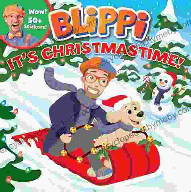 Blippi: It's Christmastime! Book Cover Blippi: It S Christmastime (8x8) Jane Yolen