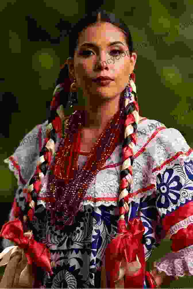 Book Cover Of 'Coming Of Age As A Mexican American Woman,' Featuring A Young Woman In A Traditional Mexican Dress Against A Backdrop Of Vibrant Colors. Migrant Daughter: Coming Of Age As A Mexican American Woman