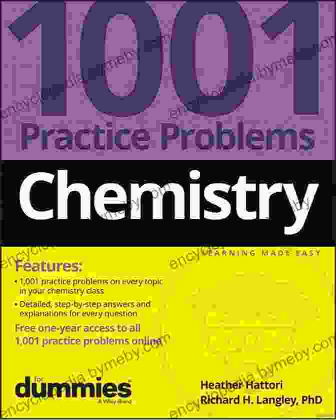 Chemistry 001 Practice Problems For Dummies Book Cover Chemistry: 1 001 Practice Problems For Dummies (+ Free Online Practice)