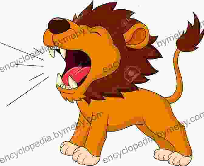 Colorful Illustration Of A Roaring Lion In Zoo Day Read Along Sing Along Picture The Vegetable Club: Zoo Day A Read Along Sing Along Picture (A F Arnold Read Along Sing Along Picture )