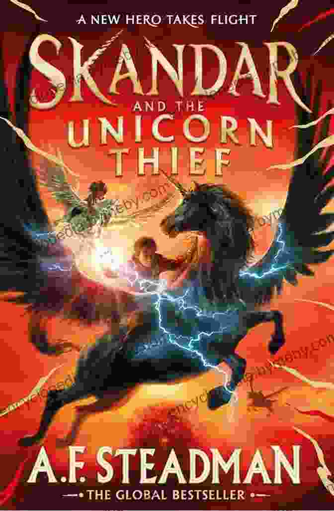 Cover Of Skandar And The Unicorn Thief, Featuring A Young Boy And A Unicorn Standing In A Forest Skandar And The Unicorn Thief