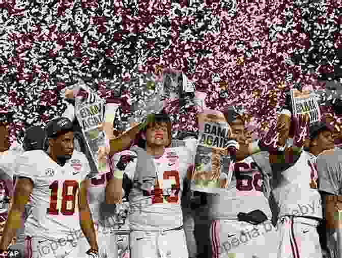 Crimson Tide Football Players Celebrating A Victory Game Of My Life Alabama Crimson Tide: Memorable Stories Of Crimson Tide Football