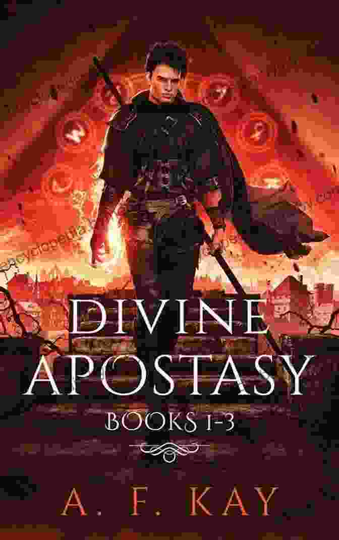 Divine Apostasy Book Cover, Featuring A Group Of Adventurers Standing In A Mystical Forest, Surrounded By Magical Creatures And Epic Battles. The Fourth Secret: A Fantasy LitRPG Adventure (Divine Apostasy 4)