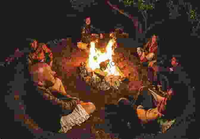 Group Of People Gathered Around A Campfire, Sharing Stories And Knowledge The Message Of The Sphinx: A Quest For The Hidden Legacy Of Mankind