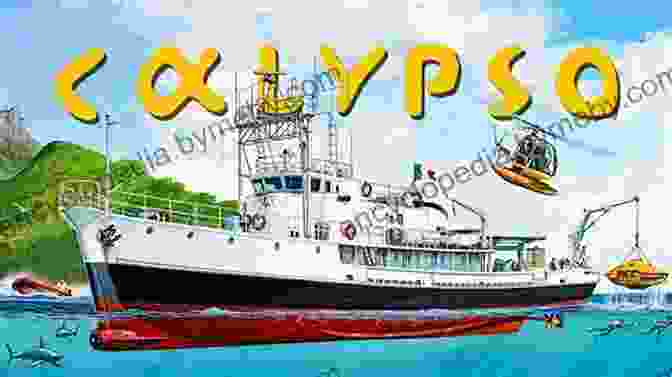 Jacques Cousteau's Research Vessel, Calypso, Sailing On The Open Ocean Manfish: A Story Of Jacques Cousteau