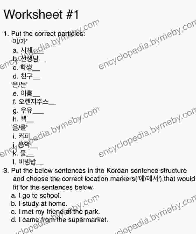 Korean Grammar Practice Worksheets Modern Korean Grammar: A Practical Guide (Modern Grammars)