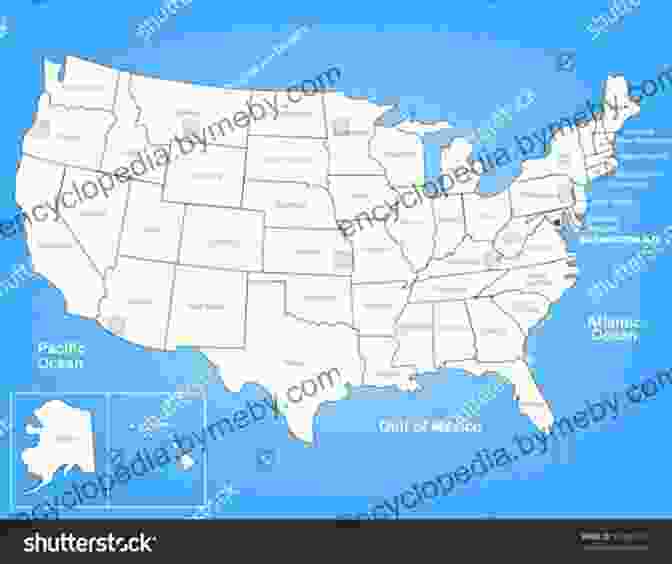 Map Of The United States Highlighting The States Covered In The State Camping Series Camping North Carolina: A Comprehensive Guide To Public Tent And RV Campgrounds (State Camping Series)