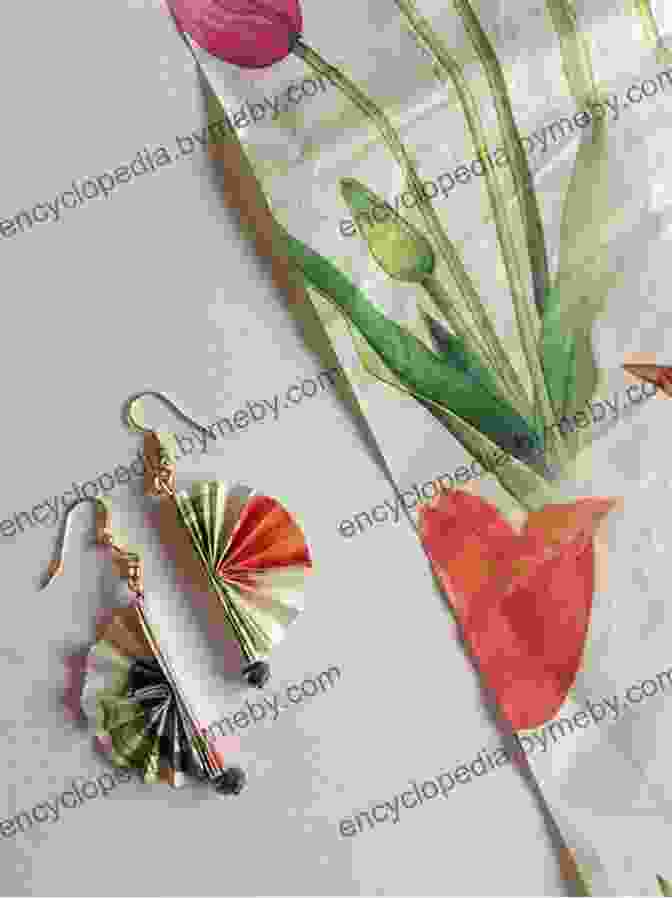 Origami Lotus Earrings Origami Jewelry (Dover Origami Papercraft)