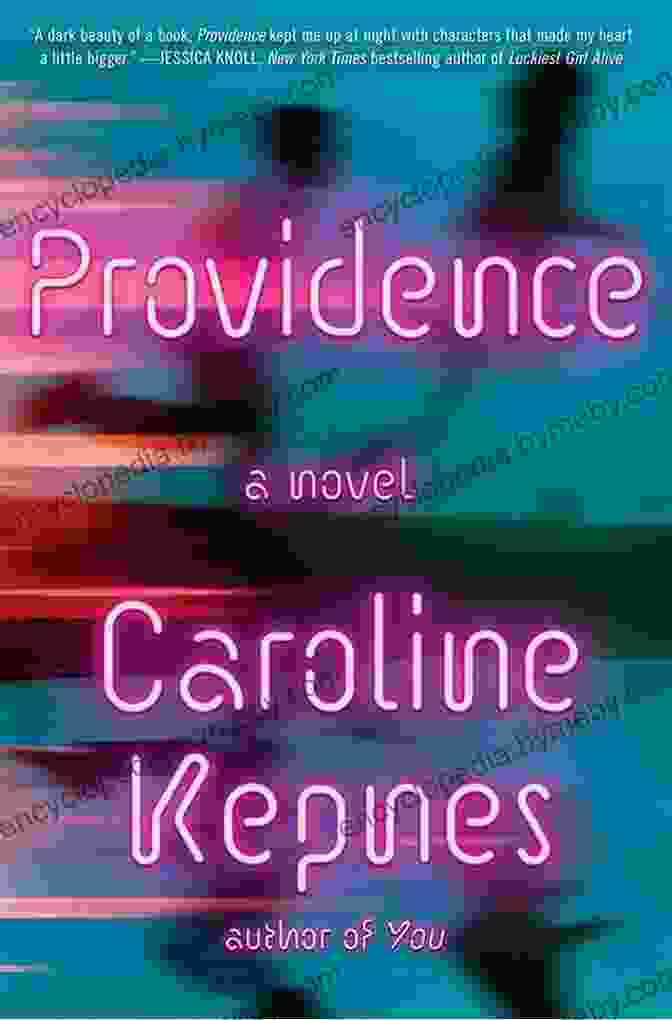 Providence Novel By Caroline Kepnes, Featuring A Woman's Face Reflected In Water, Symbolizing The Duality And Depth Of The Narrative Providence: A Novel Caroline Kepnes