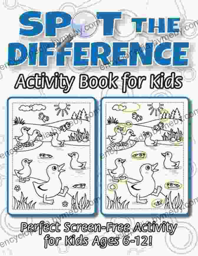 Spot The Differences For Kids Ages 3 7 Book Cover Spot The Differences For Kids 4 8 Ages: Guessing Puzzle For Creative Boys And Girls