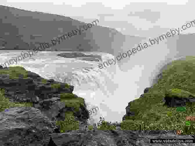 The Awe Inspiring Gullfoss Waterfall, A Testament To Iceland's Raw And Untamed Natural Beauty Egypt And Iceland In The Year 1874