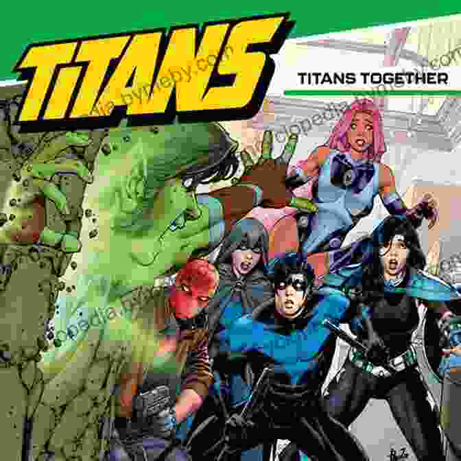 Titans Together Book Cover Featuring Abigail Bailey And The Titans Titans: Titans Together #2 Abigail Bailey