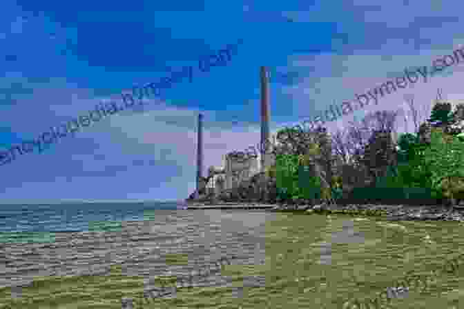 Towering Steel Mills Line The Shores Of Lake Michigan, Their Chimneys Belching Smoke Into The Sky, Symbolizing The Industrial Prowess That Transformed The Great Lakes Region Into A Powerhouse Of American Manufacturing. The Erie Canal: Linking The Great Lakes (Milestones In American History)