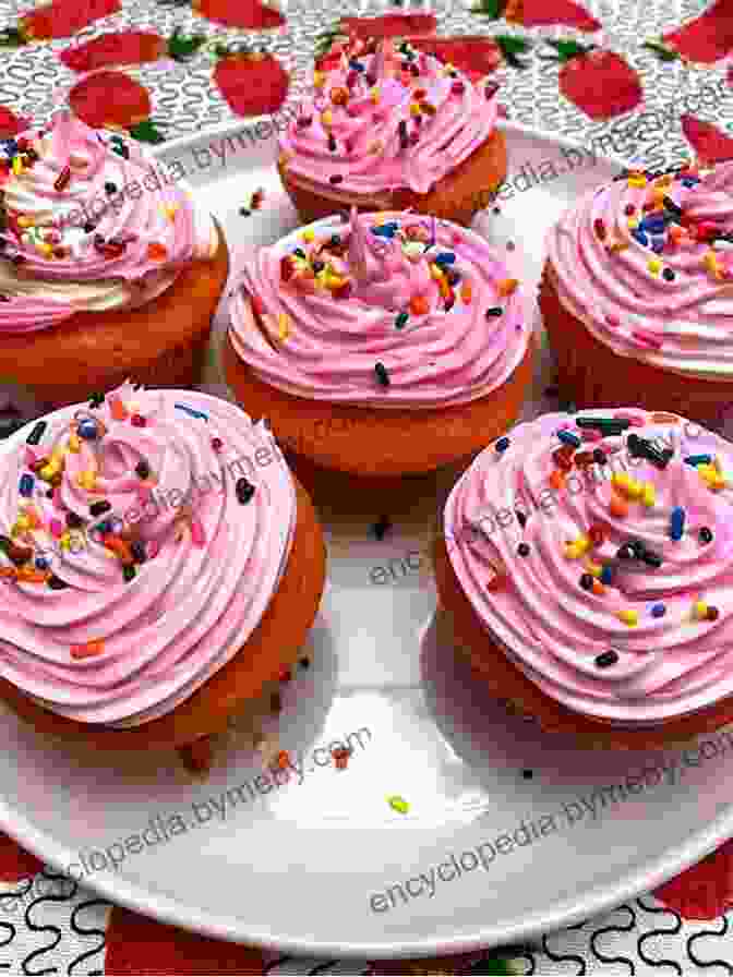 Vibrant Cupcakes Decorated With Colorful Frosting And Sprinkles The Ultimate Teen Cookbook : Cool Recipes For Teenagers Boys Girls To Make At Home