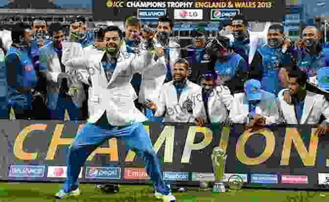 Virat Kohli Celebrating A Victory With The Indian Team Winning Like Virat: Think Succeed Like Kohli