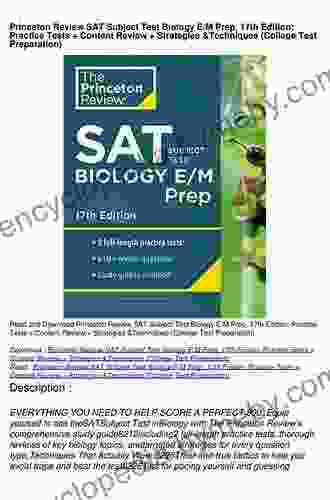 Princeton Review SAT Subject Test Biology E/M Prep 17th Edition: Practice Tests + Content Review + Strategies Techniques (College Test Preparation)