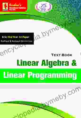 Krishna S TB Linear Algebra Linear Programming Edition 3B Pages 532 Code 423 (Mathematics 25)