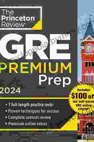 Princeton Review GRE Prep 2024: 5 Practice Tests + Review Techniques + Online Features (Graduate School Test Preparation)